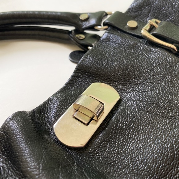 Marni Leather Hobo Shoulder Bag - Picture 4 of 7
